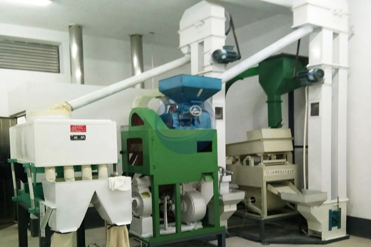 commercial integrated compact rice mill plant processing equipment