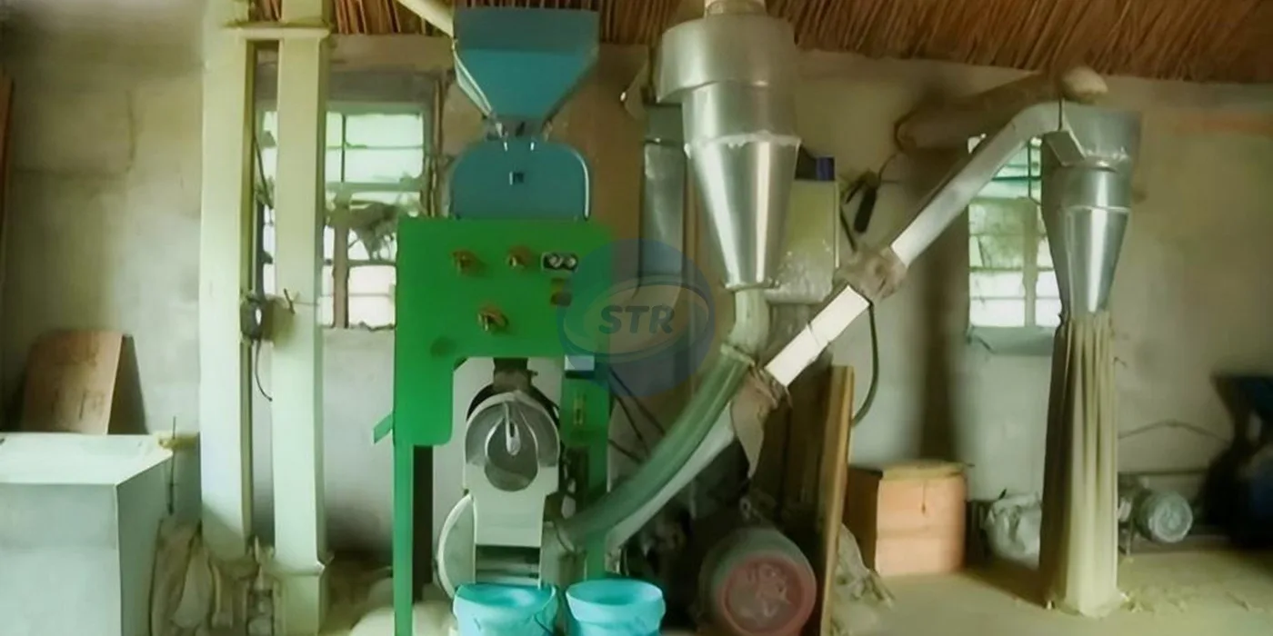 commercial lnt combined rice huller and whitener processing equipment processing effect
