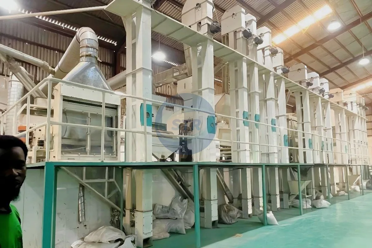 mchj100 complete rice mill plant