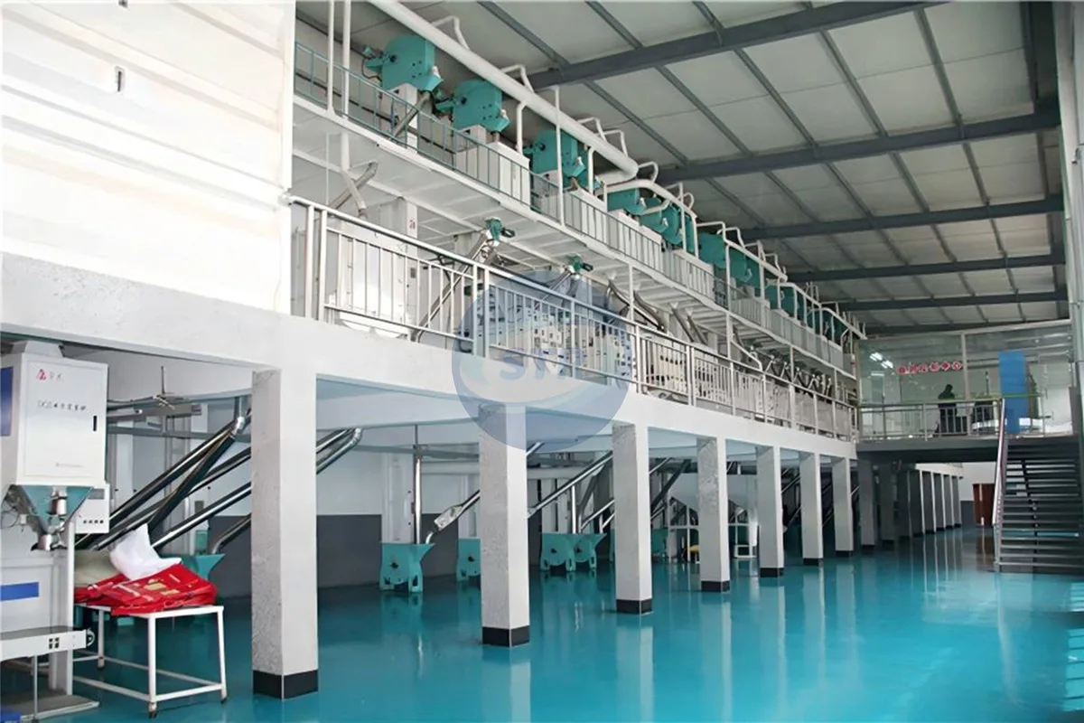 mchj150 complete rice mill plant