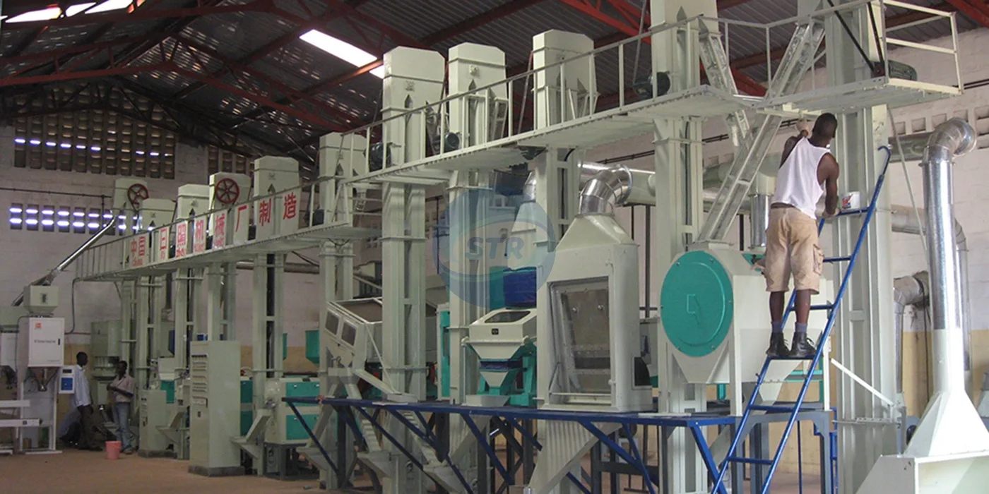commercial MCHJ50/60/80 complete rice mill plant processing equipment processing effect