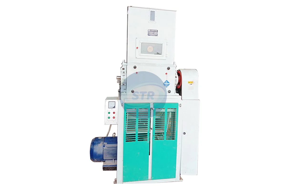 commercial mlgt rubber roll paddy husker processing equipment detail view