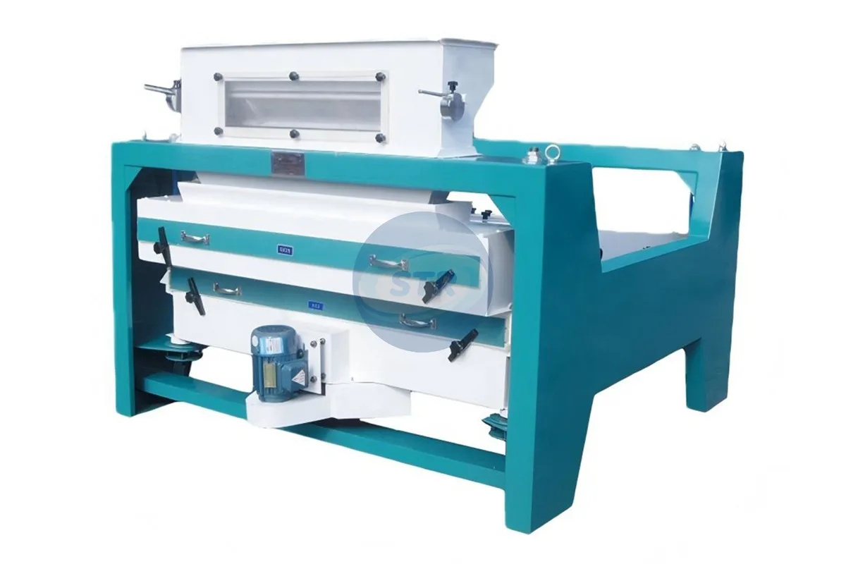 commercial mmjm rotary rice grader processing equipment detail view