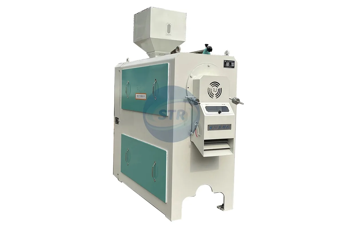 commercial mnmf emery roll rice whitener processing equipment detail view