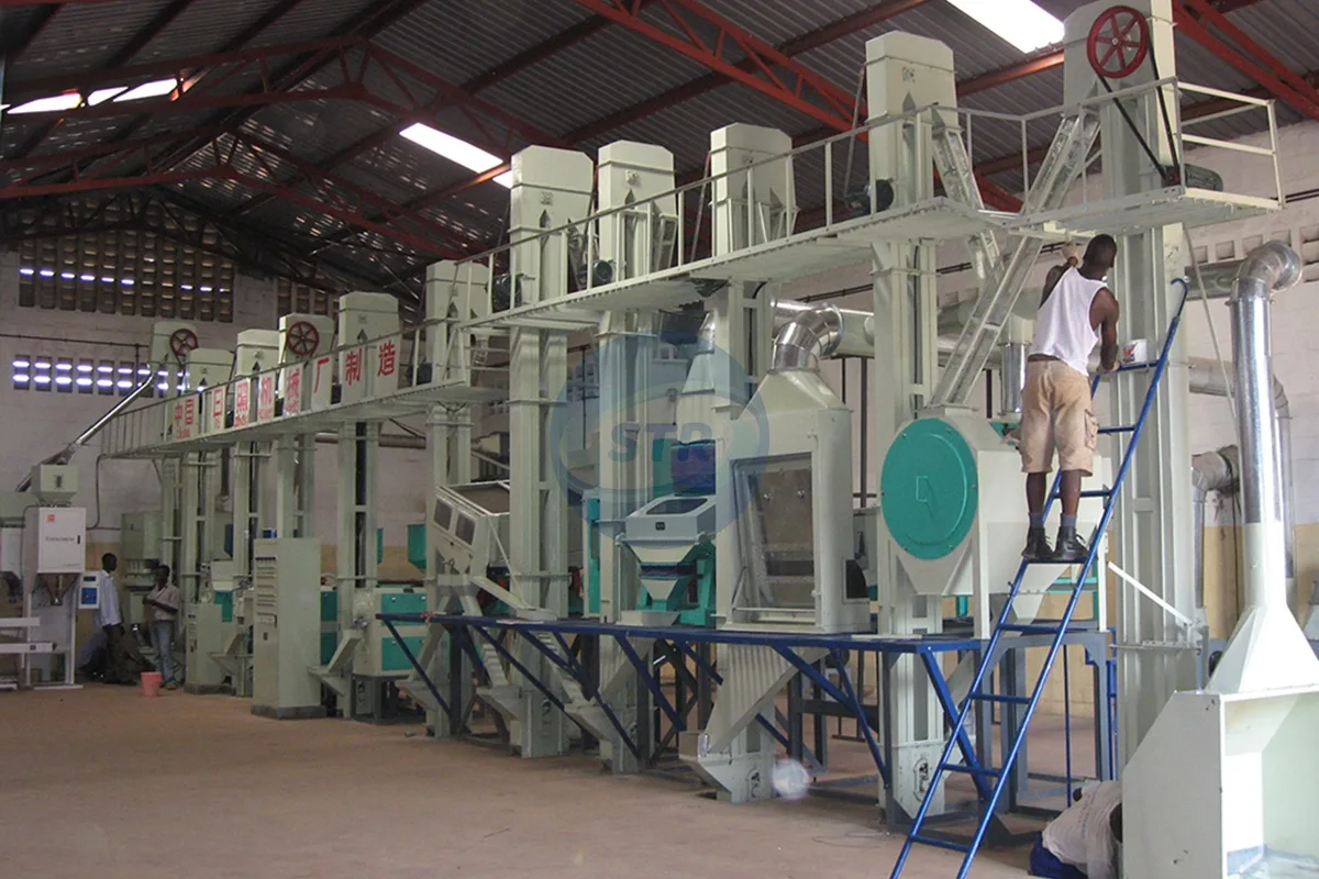 60tpd rice mill plant project