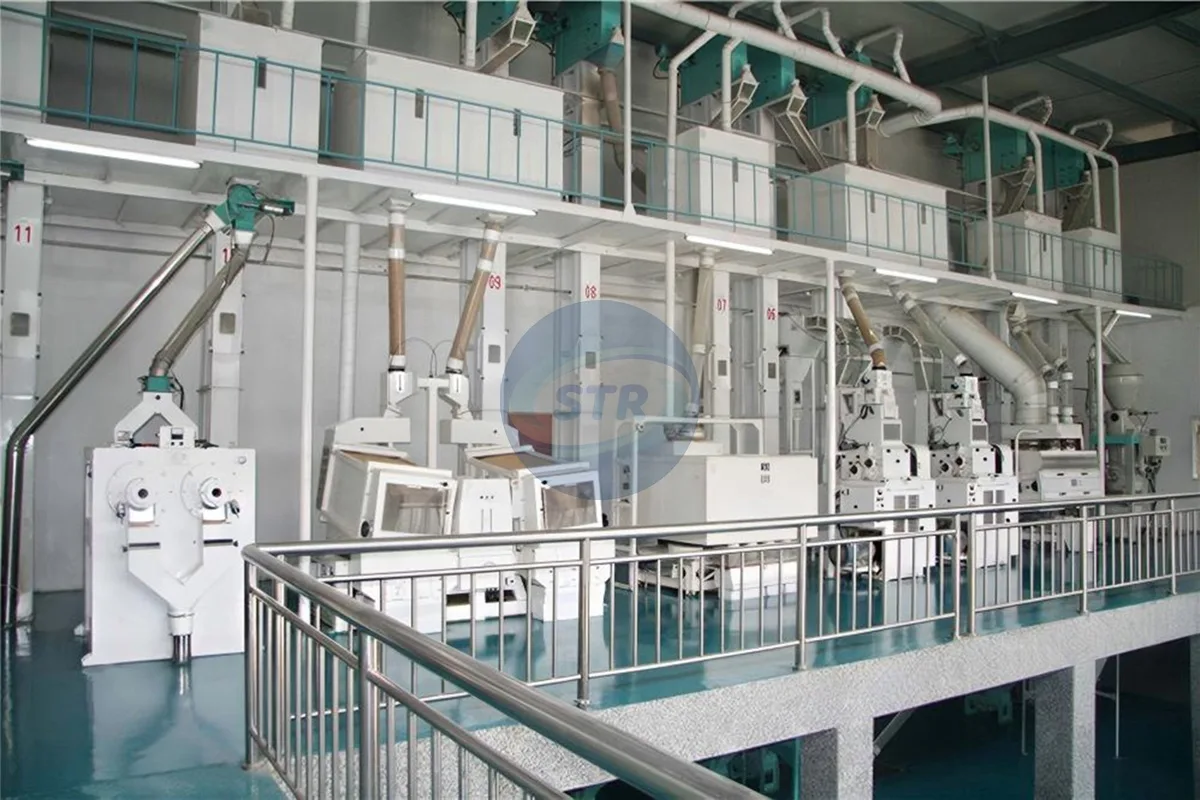 rice mill installation commissioning project
