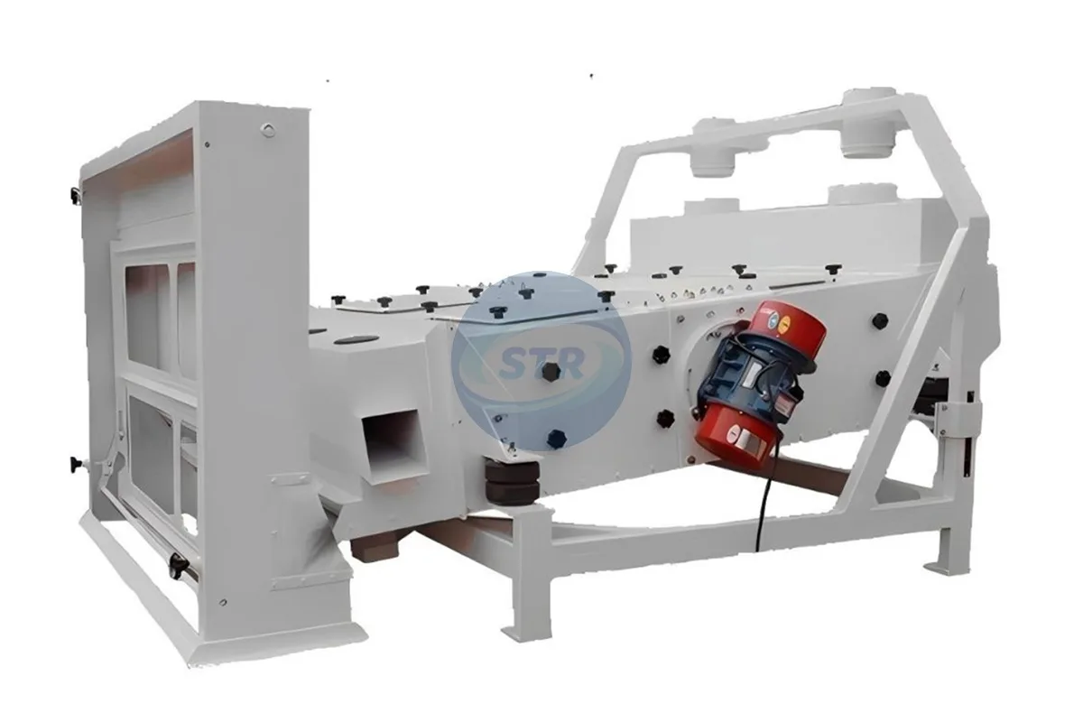 commercial tqlz vibratory cleaning separator processing equipment detail view