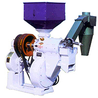 SN double blower rice whitener
